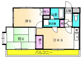 メゾンドブランの間取り