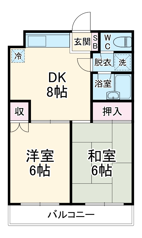 メゾンドブランの間取り
