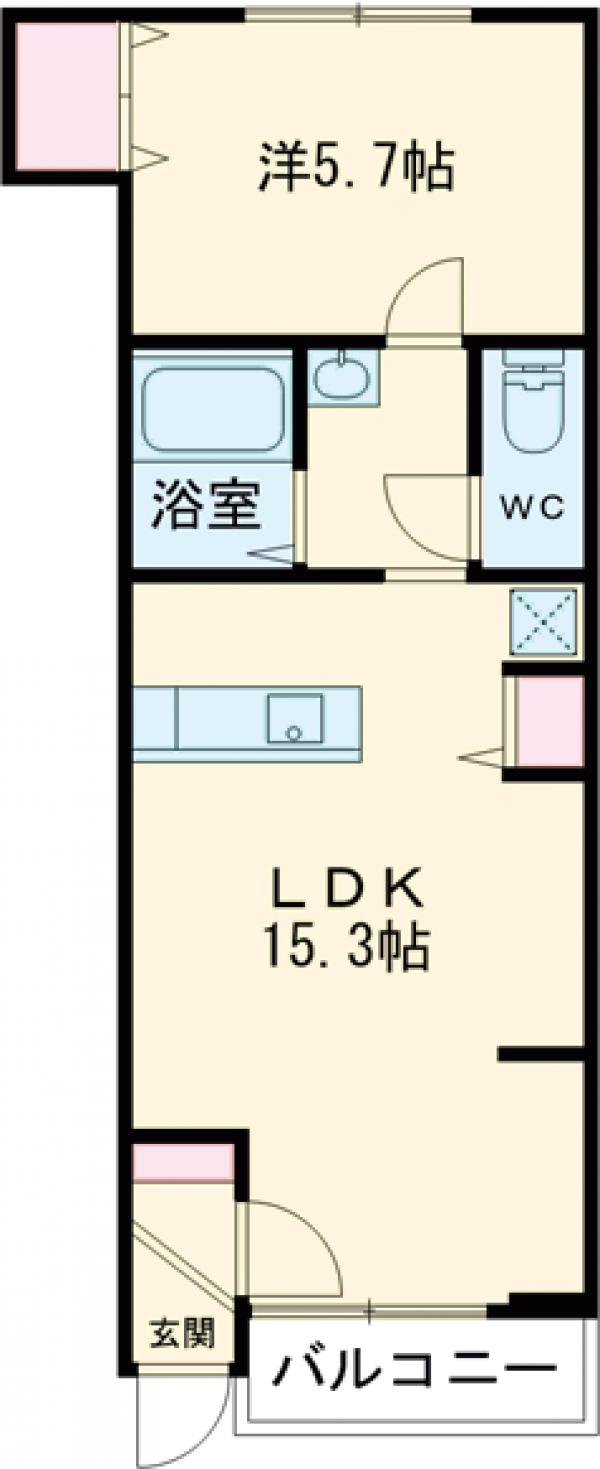 プラムハイツCの間取り