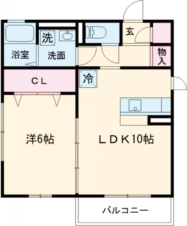 メゾンみつわの間取り