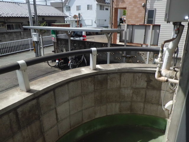 12/24 バルコニー