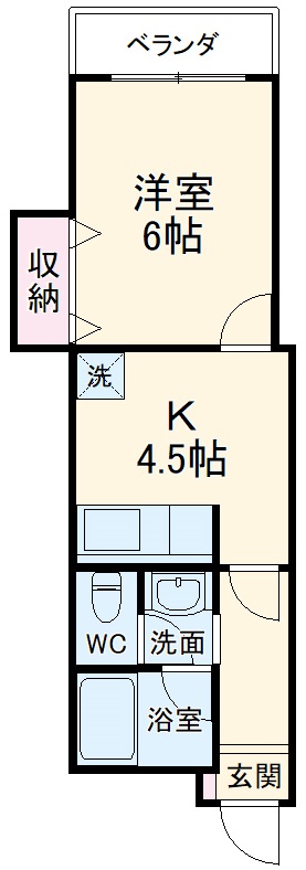 水島第6ビルの間取り