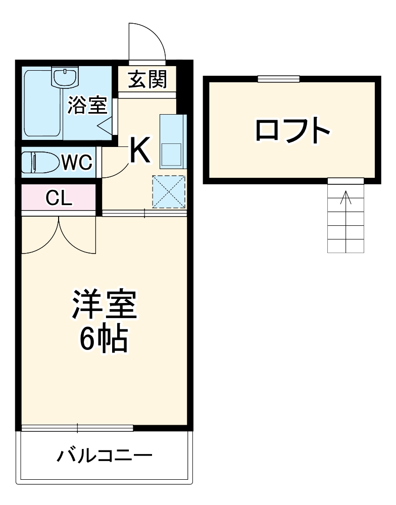 アミー一番館の間取り