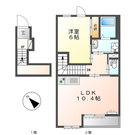 ルナ ラパンの間取り