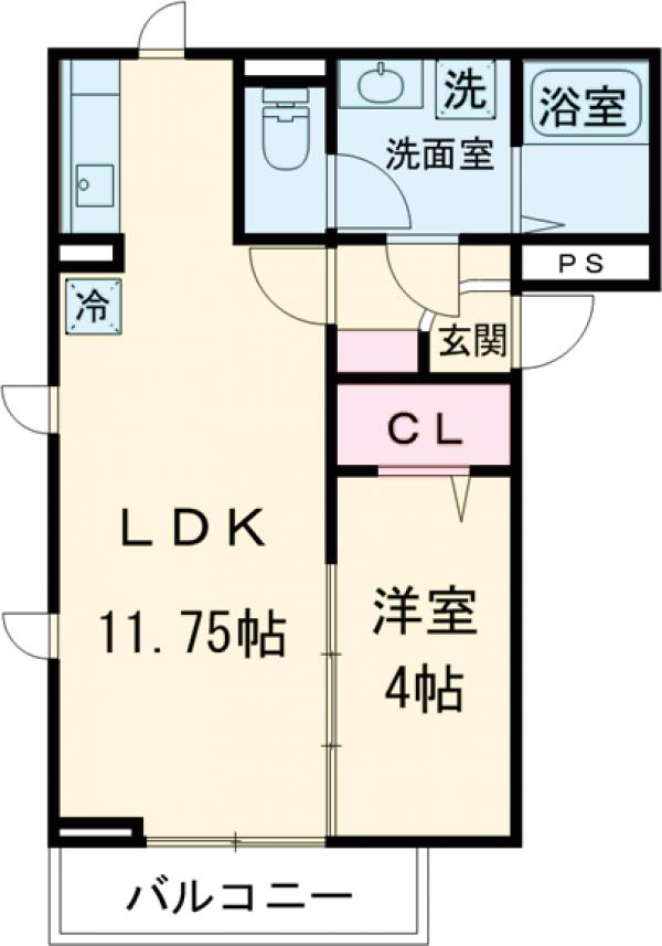 シェリールの間取り