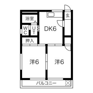 サンメゾンの間取り