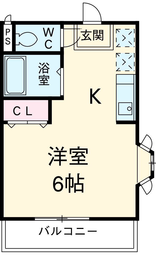 グレイス山口の間取り