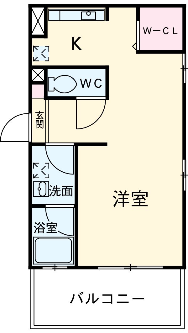 アーバンポイント高崎の間取り
