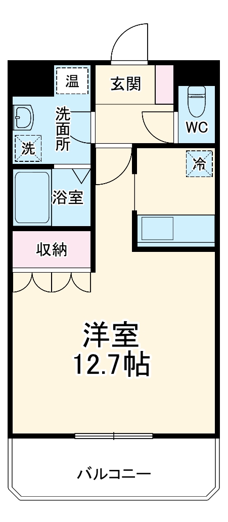 ラッフィナート田園の間取り