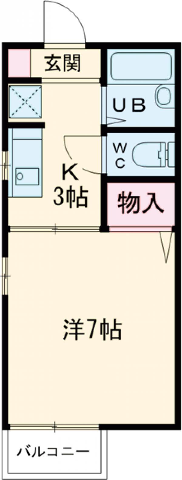 ル・クロワールC棟の間取り
