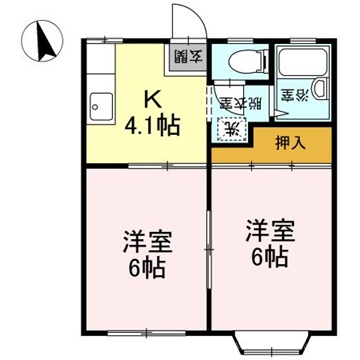 TAP滝本ハイツの間取り