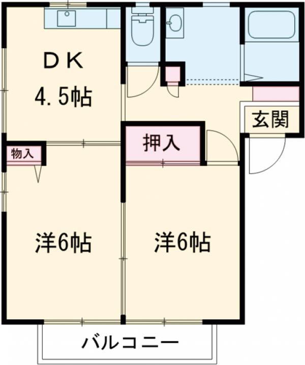 エミネンスAの間取り