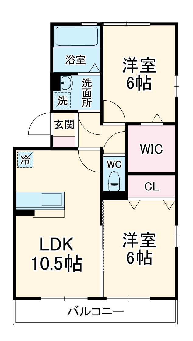 フローリッシュの間取り