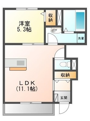 ロワ・ソレイユⅣの間取り