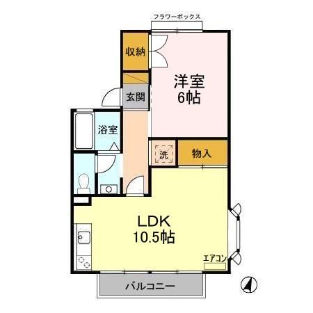 ハイムルミエールの間取り