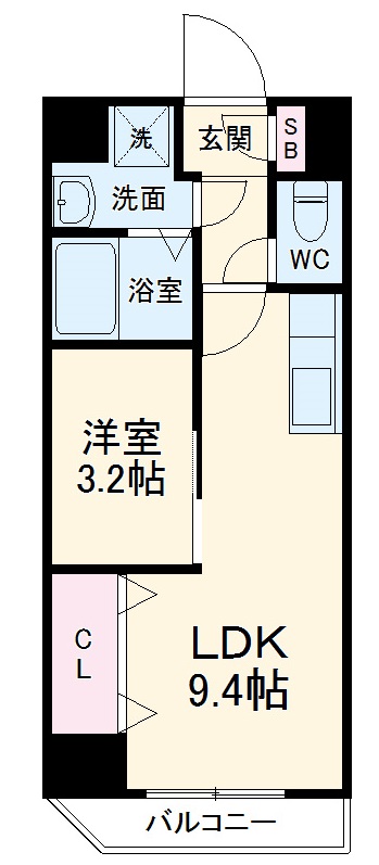 レジデンス悠海の間取り