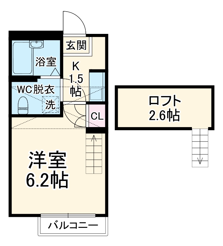 メゾン・ド・ヴィオロンの間取り