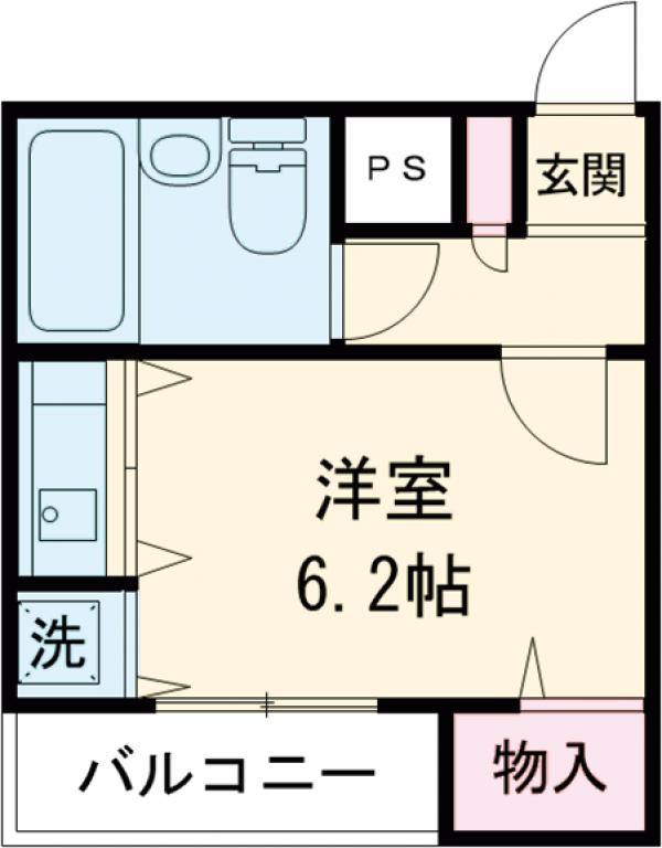 プルメリア・Jの間取り