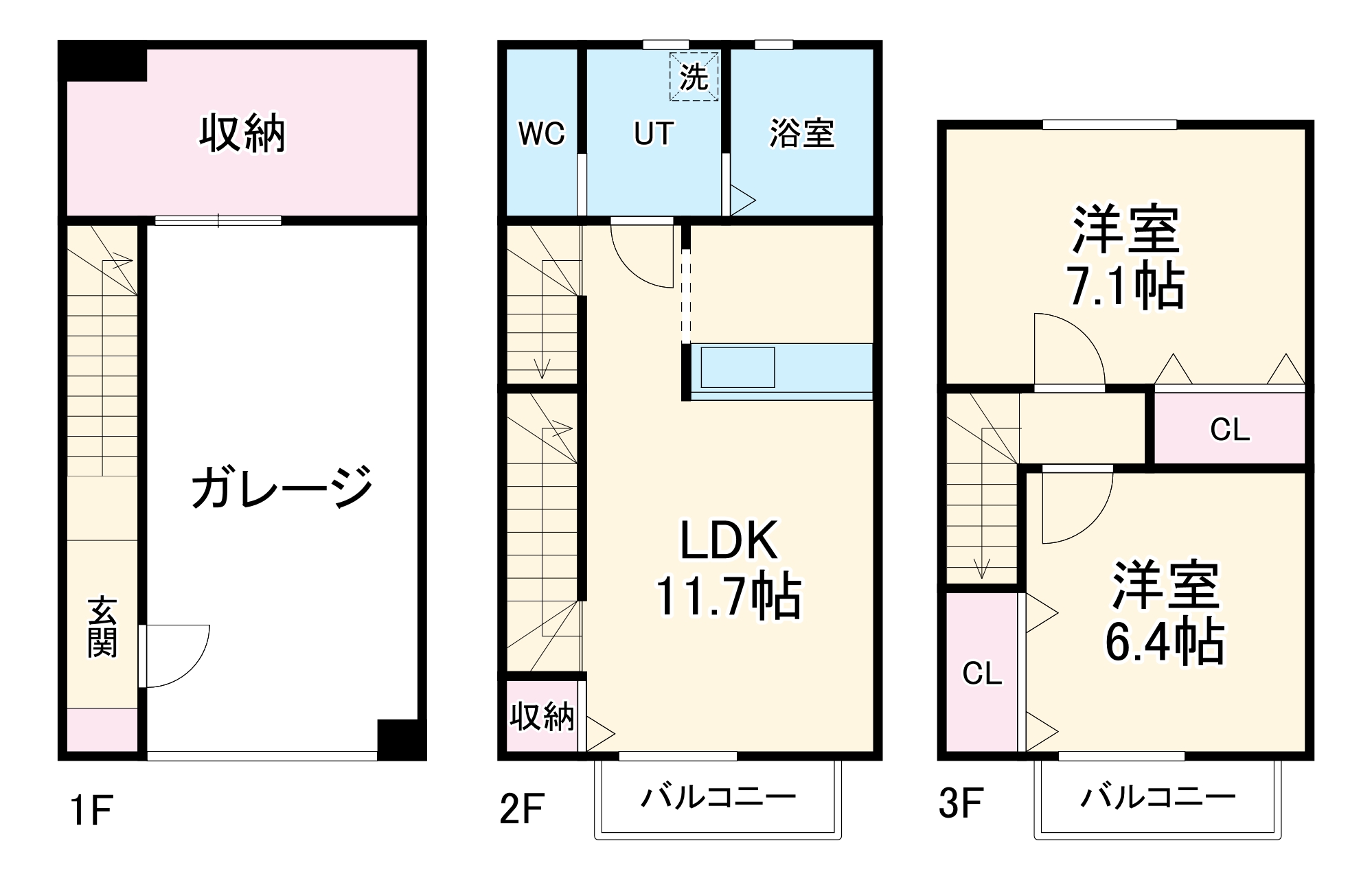 Spring Hill Ⅱの間取り