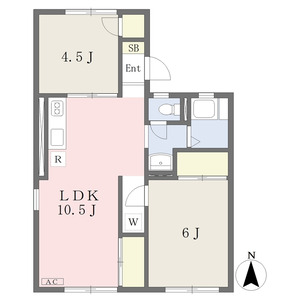 第二松沢ハイツⅢの間取り