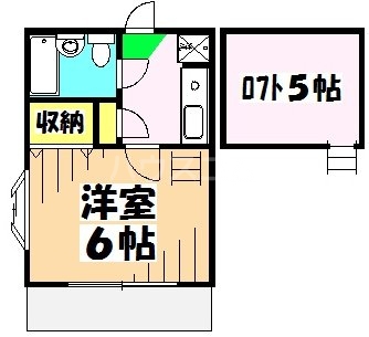 メゾンプレジールⅡの間取り