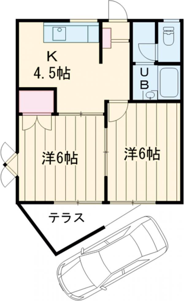 サンコートの間取り