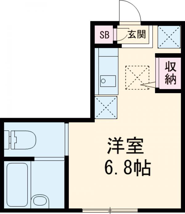 アルマックスフォンテ小金井の間取り