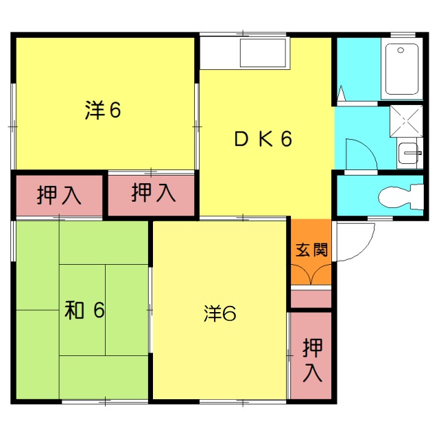 グリーンパークの間取り
