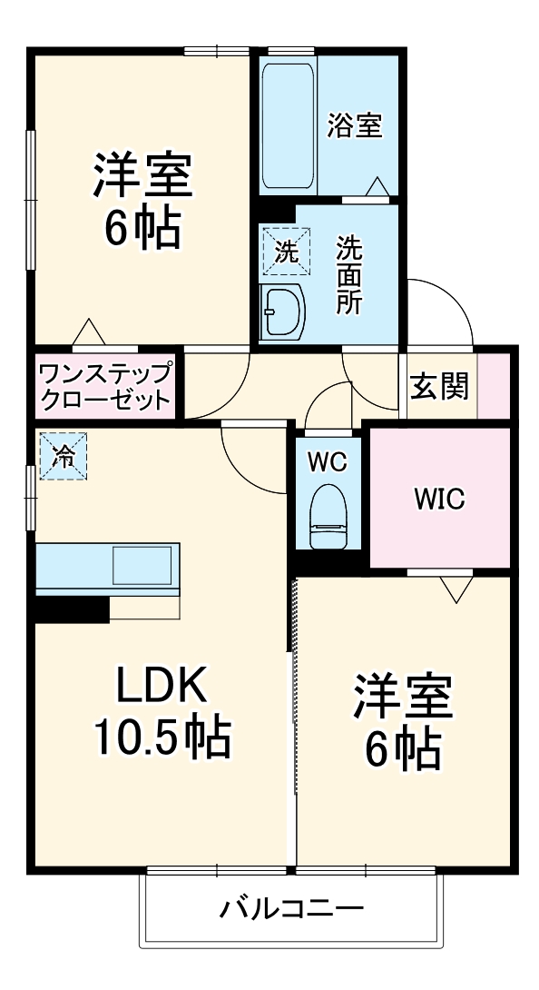 プレジオ丸山の間取り