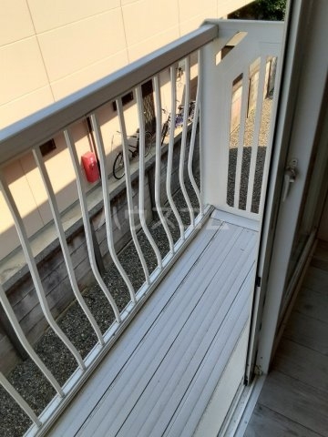 12/25 バルコニー