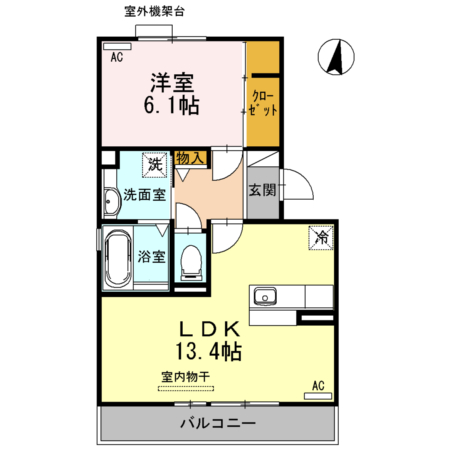 エスパシオ Aの間取り
