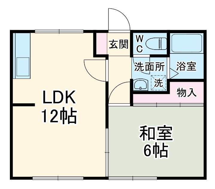 ハイツスズキの間取り