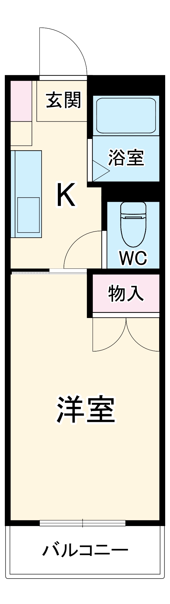 プレミール野比の間取り
