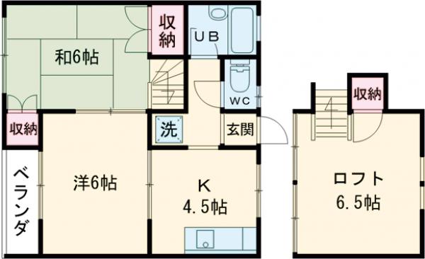 フラットアウトⅡの間取り