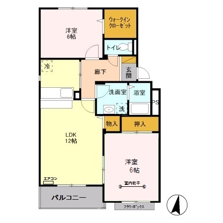 ヴァインベルクの間取り