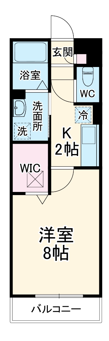 スカイメゾン草加の間取り