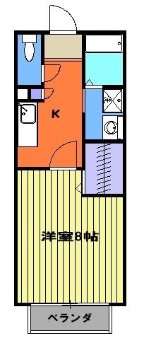 エスポワールかおりの間取り