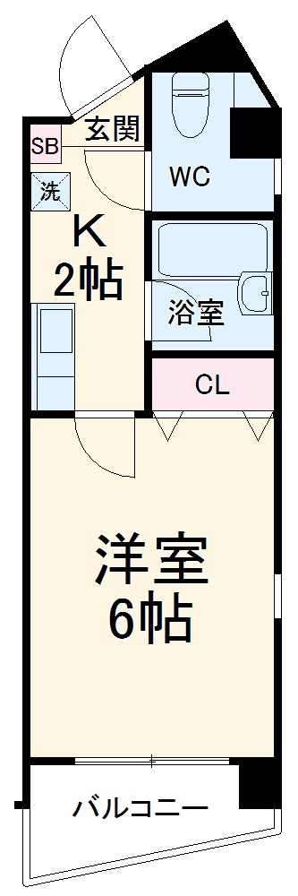 アルステージ多摩川の間取り