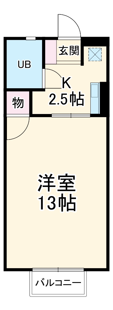 東山ハイツの間取り