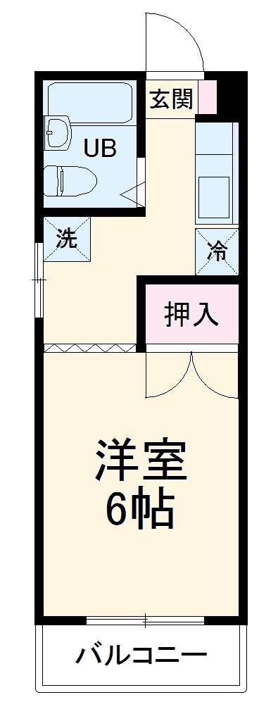 南シティハイツの間取り