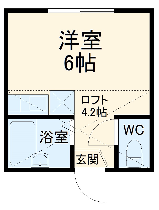 ユナイト逸見ポール・ディヴィスの間取り