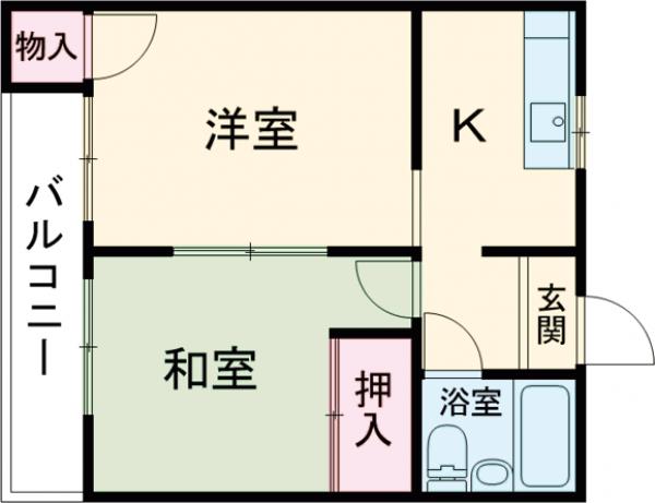アートメゾン武蔵小金井の間取り