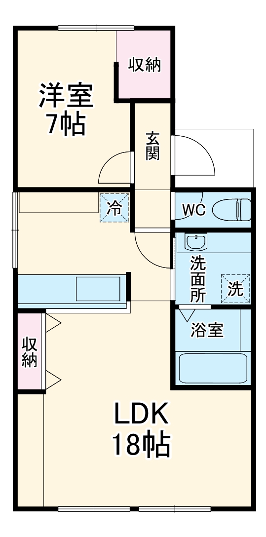 セジュール光の間取り