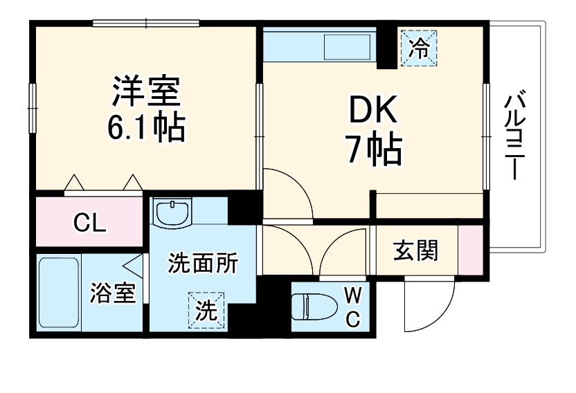 セントラル インスラ 草加の間取り