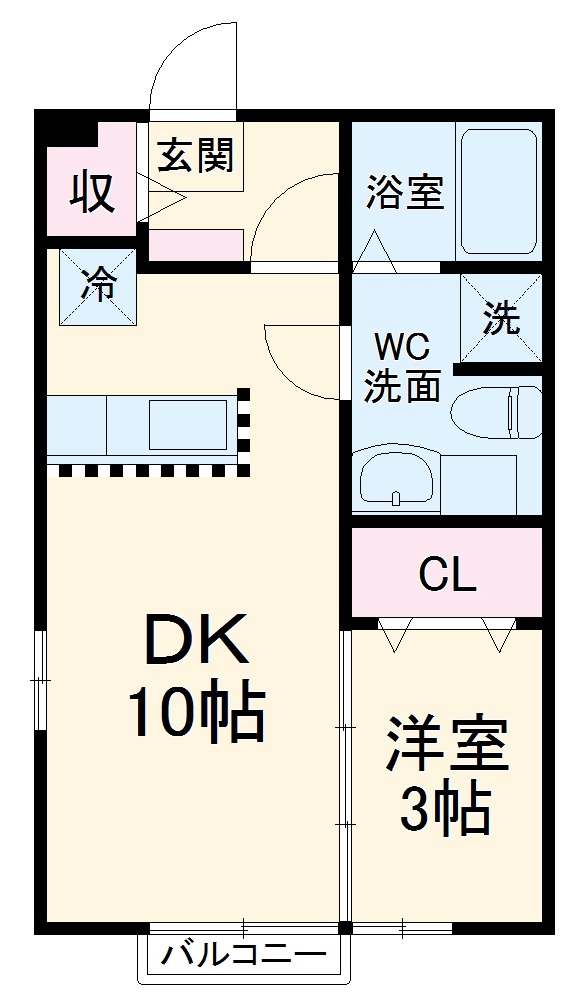 パール・メゾンⅠの間取り