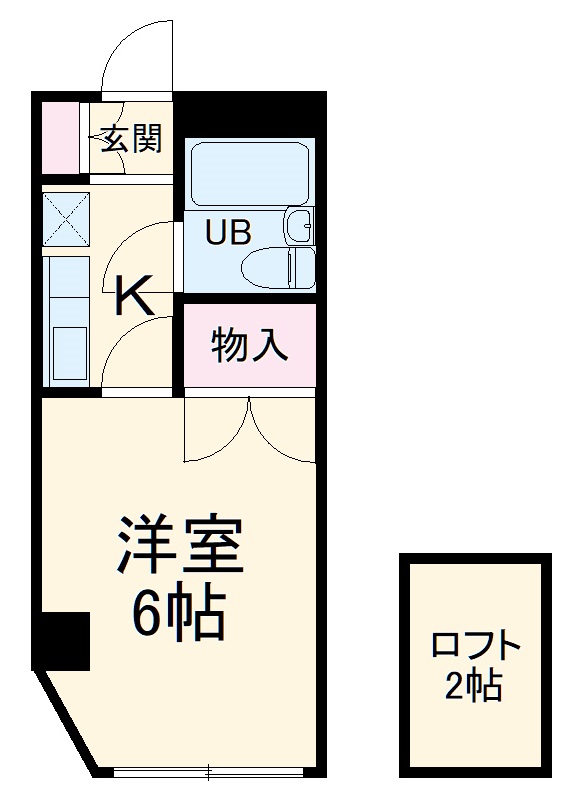 シャルマン請地の間取り