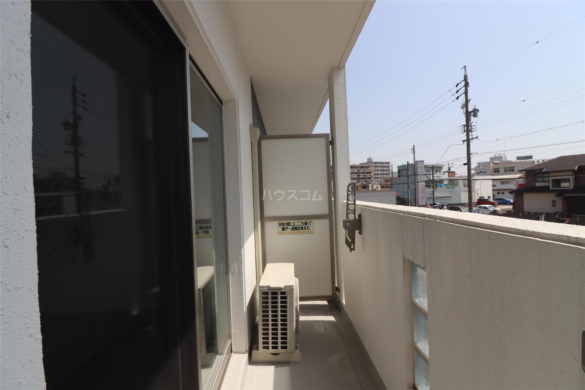 12/24 バルコニー