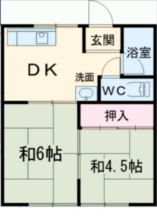 NSプレイスの間取り