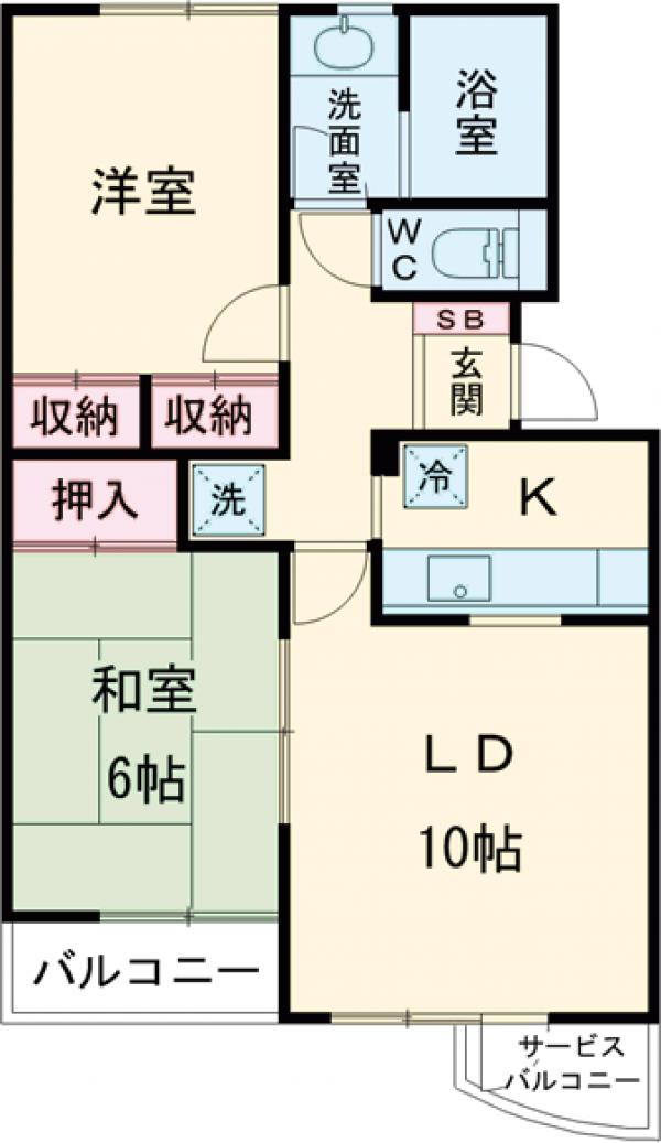 パークハイツの間取り