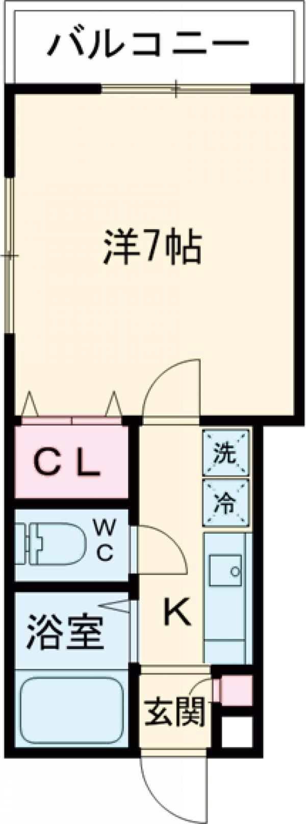 ボヌールの間取り